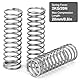 GUNGY Druckfeder Edelstahl Feder Druckfedern 50mm Drahtdurchmesser 1,4mm Außendurchmesser 16mm Länge 50mm Maximale Federkraft 2kg 4 Stück