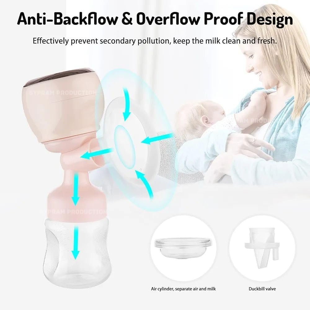 Automatic Breast Pump Efficient Electric Milk Pump for Breastfeeding Mothers Comfortable, Portable, Quiet Suction PumpIdeal Postp Artum Nursing Solution (Q1) - Image 5 thumbnail