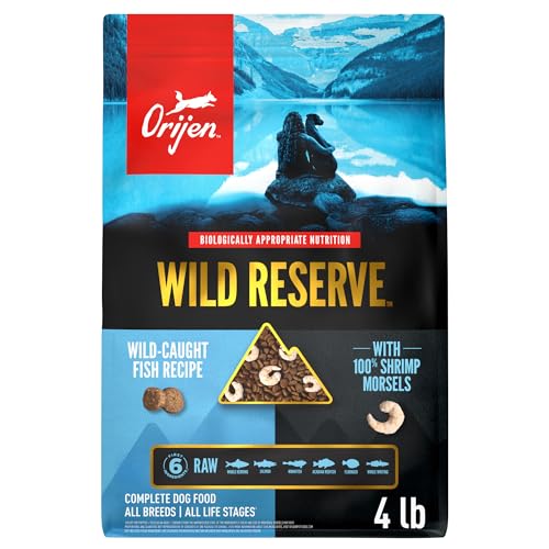ORIJEN Wild Reserve Dry Dog Food Wild-Caught Fish Recipe 4lb Bag