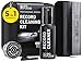 BIG FUDGE Professional Series Vinyl Record Cleaner Kit - Vinyl Record Cleaning Kit Includes Vinyl Record Brush Cleaning Fluid, Stylus Gel, Brush for Velvet, Padded Storage Case