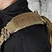 SIVIGEAR 2-in-1 Tactical MOLLE Plate Carrier & Backpack Shoulder Pads - Adjustable, Padded, 500D Nylon, Durable Outdoor Gear for Men & Women