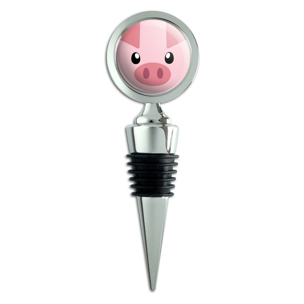 Pig Face Farm Animal Wine Bottle Stopper