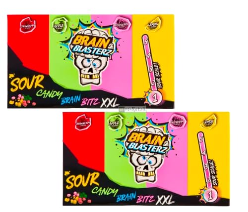 Pack 2x brain blasterz sour candy