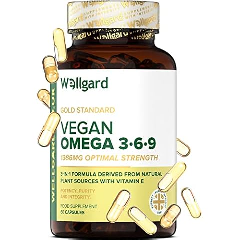 Vegan Omega 3 6 9 Capsules by Wellgard Cover