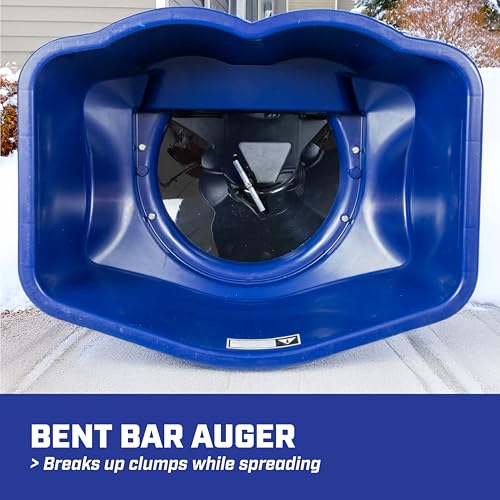 Image of CHAPIN 88300B SaltPro 80 lb Contractor Salt Spreader, Walk-Behind, Ice Melt