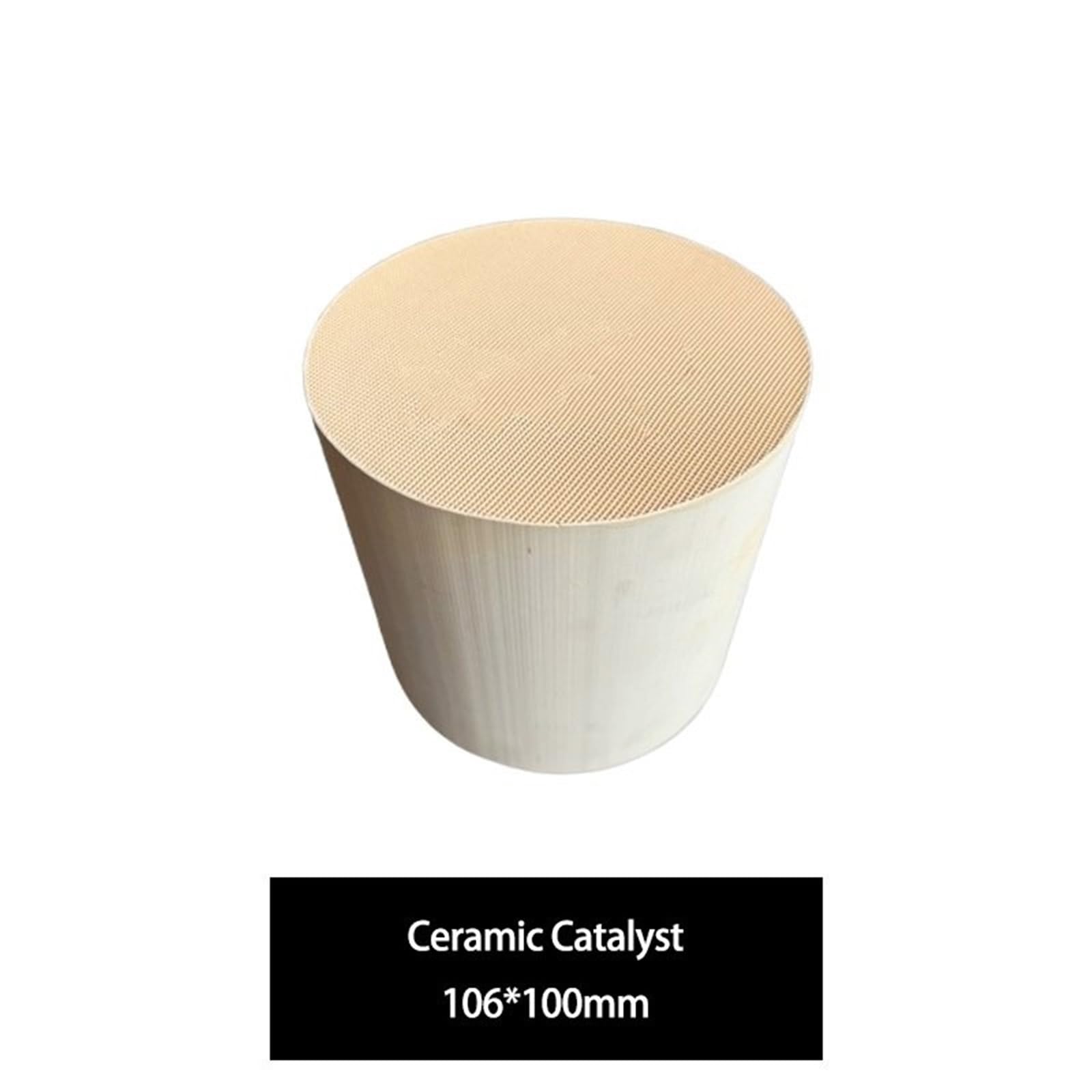 katalizator samochodowy Uniwersalny ceramiczny katalizator do układów wydechowych Euro 3 i Euro 6 o strukturze plastra miodu, 106x100 mm | 106-100mm Euro 6