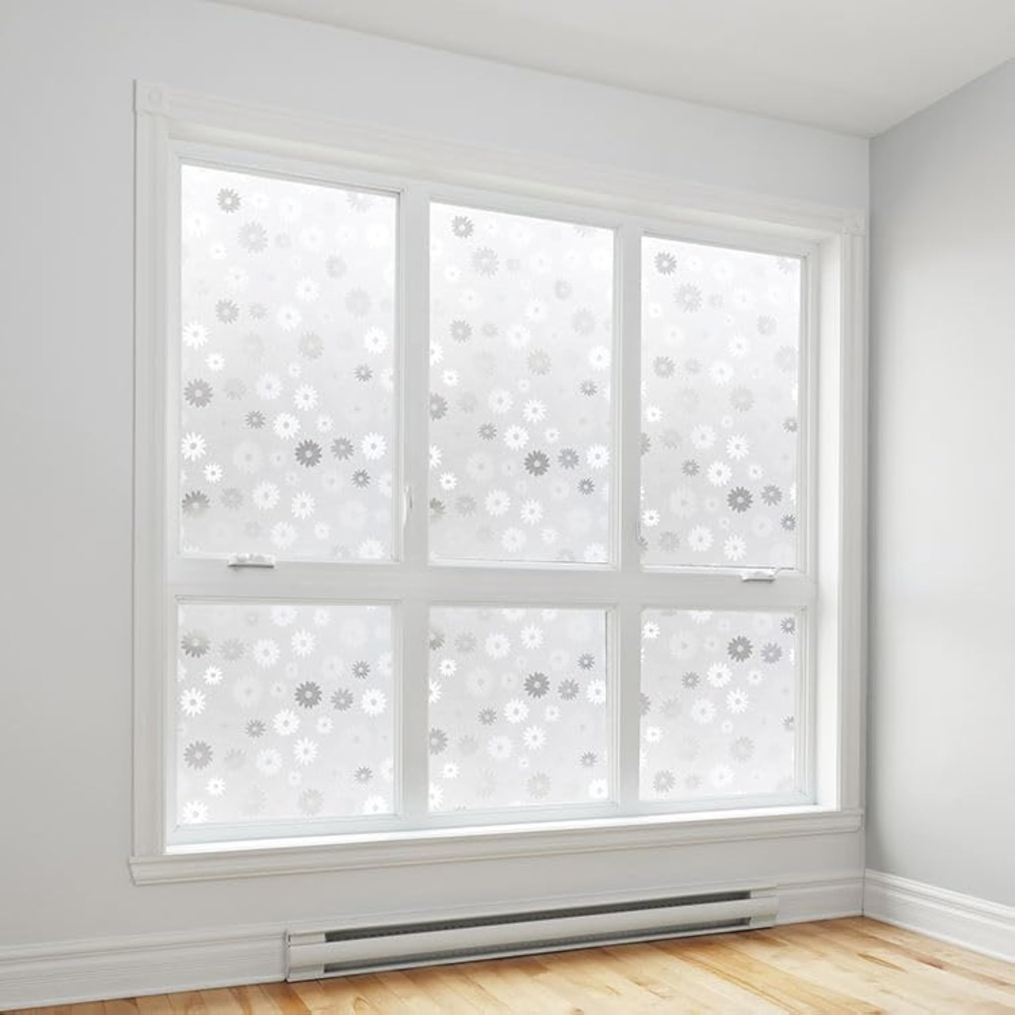 Sunflower Self Adhesive Window Film, Decorative