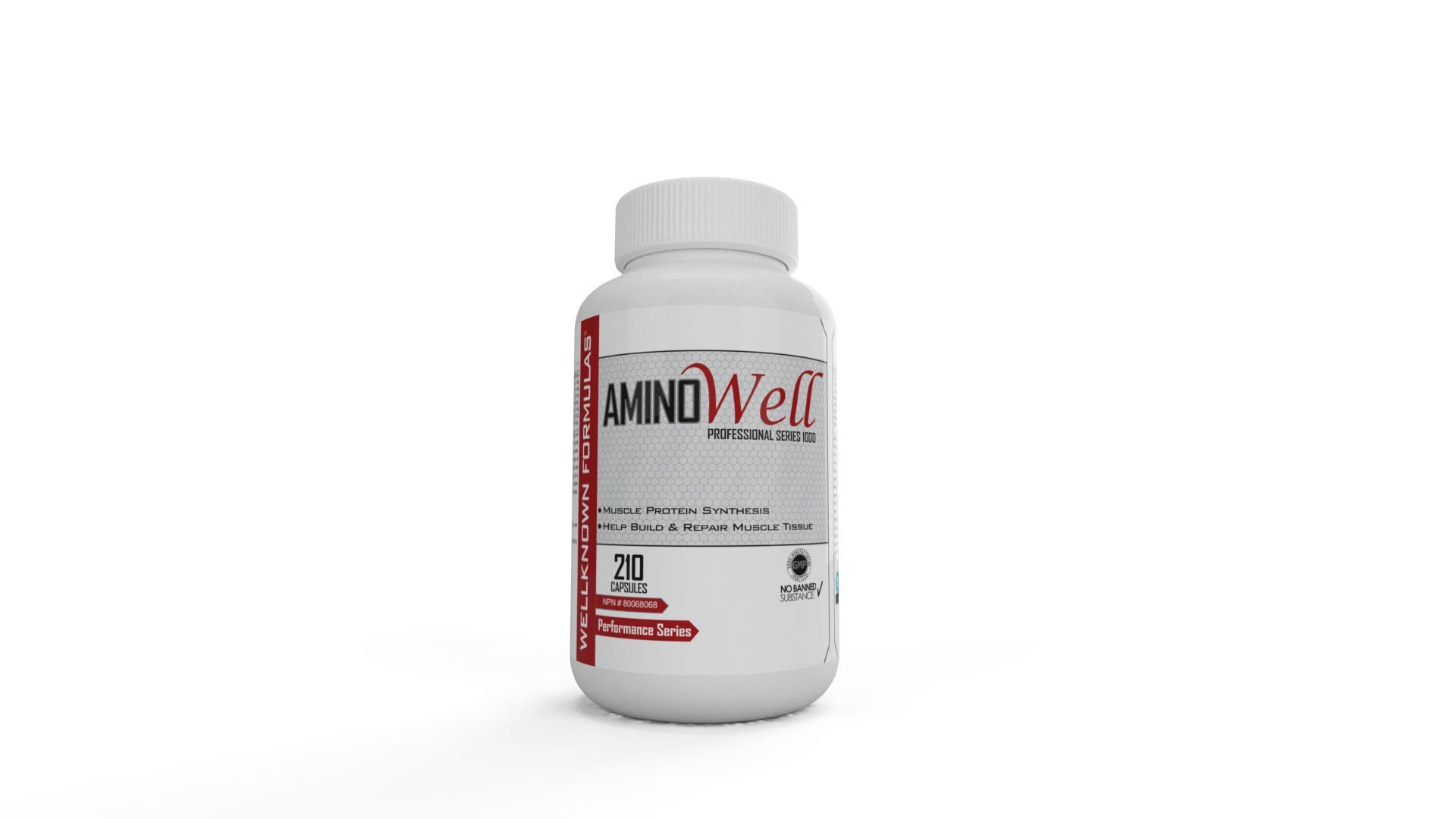 Buy Amino Acids, AminoWell BCCAs 6000mg per day, 210 Caps Online at desertcart UAE