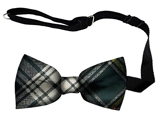 I LUV LTD Mens Bow Tie Soft Wool Woven And Made in Scotland in Saint Patrick Irish Tartan Adjustable Strap for Easy Fastening