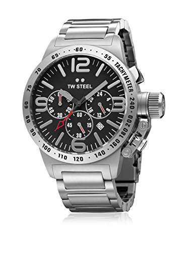 Preisvergleich Produktbild TW Steel Unisex-Armbanduhr Chronograph Quarz Edelstahl TW-301