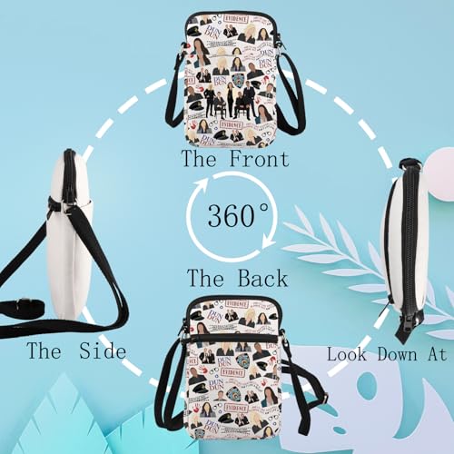 LEVLO Robert Goren Crossbody Bag Olivia Benson Fans Gift Alexandra Eames Shoulder Bag Law Detective Merch 6