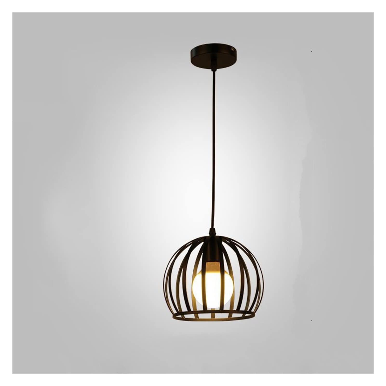 Chandelier, Pandent Nordic Light, Modern Restaurant Lighting, LED Wrought Iron Chandeliers, Bar Table, Single Head Indoor Lighting, Ceiling