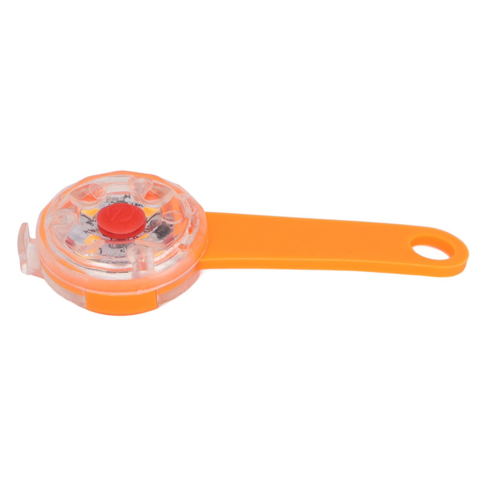 Luce a LED per cani, ricaricabile tramite USB, impermeabile IPX7, con 3 modalità di illuminazione, per collare, borsa, bici e animali domestici. (Arancia)