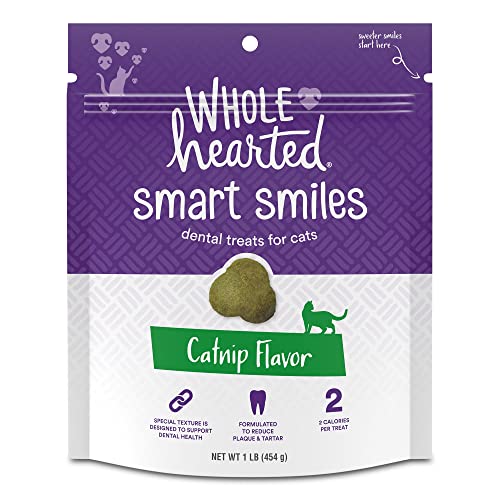 WholeHearted Catnip Flavor Cat Dental Treats 16 oz.