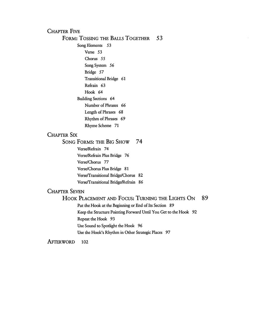 Songwriting Essential Guide to Lyric Form and Structure: Tools and Techniques for Writing Better Lyrics (Songwriting Guides)