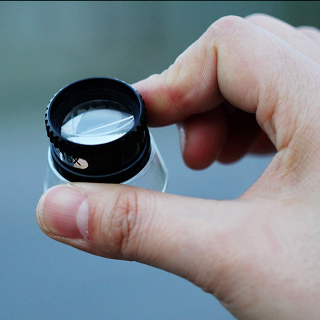 Werkzeuge Juwelier Uhr Lupe Werkzeug Tragbare 15X Monokulare Lupe Lupe Linse Augenlupe Len Reparatur Kit Werkzeug Vergrößerungs