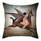 La funda de almohada no es sólo una simple decoración del hogar, sino también una obra de arte de moda. Lleva el arte a tu vida, cálido y dulce. Y trae un aspecto lujoso y sensación a la decoración de su hogar.