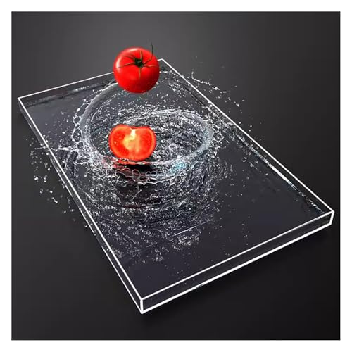 Plateau de prise de vue acrylique transparent hauteur 10 cm pour vitrine