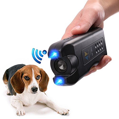 APlus+ Handheld Dog Repellent, Ultrasonic Infrared Dog Deterrent, Bark Stopper + Good Behavior Dog Training (Classic)