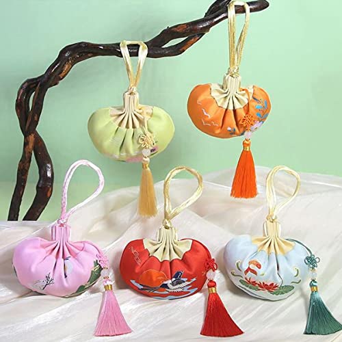 Snadulor Bolsa de Seda con Cordón 6 Piezas miniatura 7