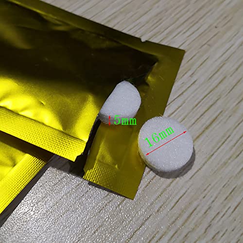 Image of GSHLLO 20 Pcs Unscented Aromatherapy Pads Essential Oil Perfume Diffuser Pads Aroma Oil Refill Pads Car Air Freshener Felt Pads for Home Car