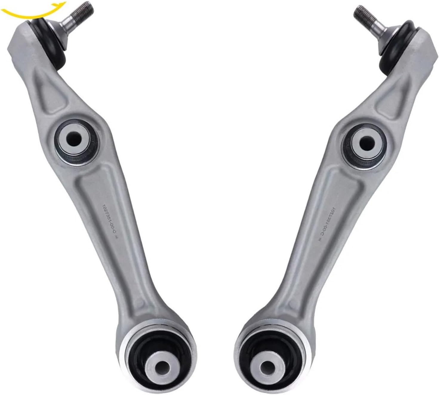 パーツ x 車のウィッシュボーンコントロールアーム Compatible With Tesla