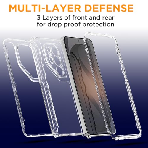 AICase for Samsung Galaxy S26 Ultra Case Clear,Heavy Duty Durable 3-Layer Crystal Transparent [Not Yellowing][Military Grade Drop Protection] Shockproof/DropProof Protective for S26 Ultra 6.9" 2025_1 by AICase - Used condition - Image 2