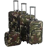 4-Piece Rockland Journey Upright Luggage Set (14
