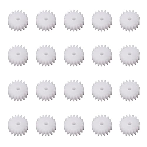Othmro Engranajes de plástico 18 dientes modelo 182A engranaje de reducción engranajes de gusano de plástico para RC coche robot motor