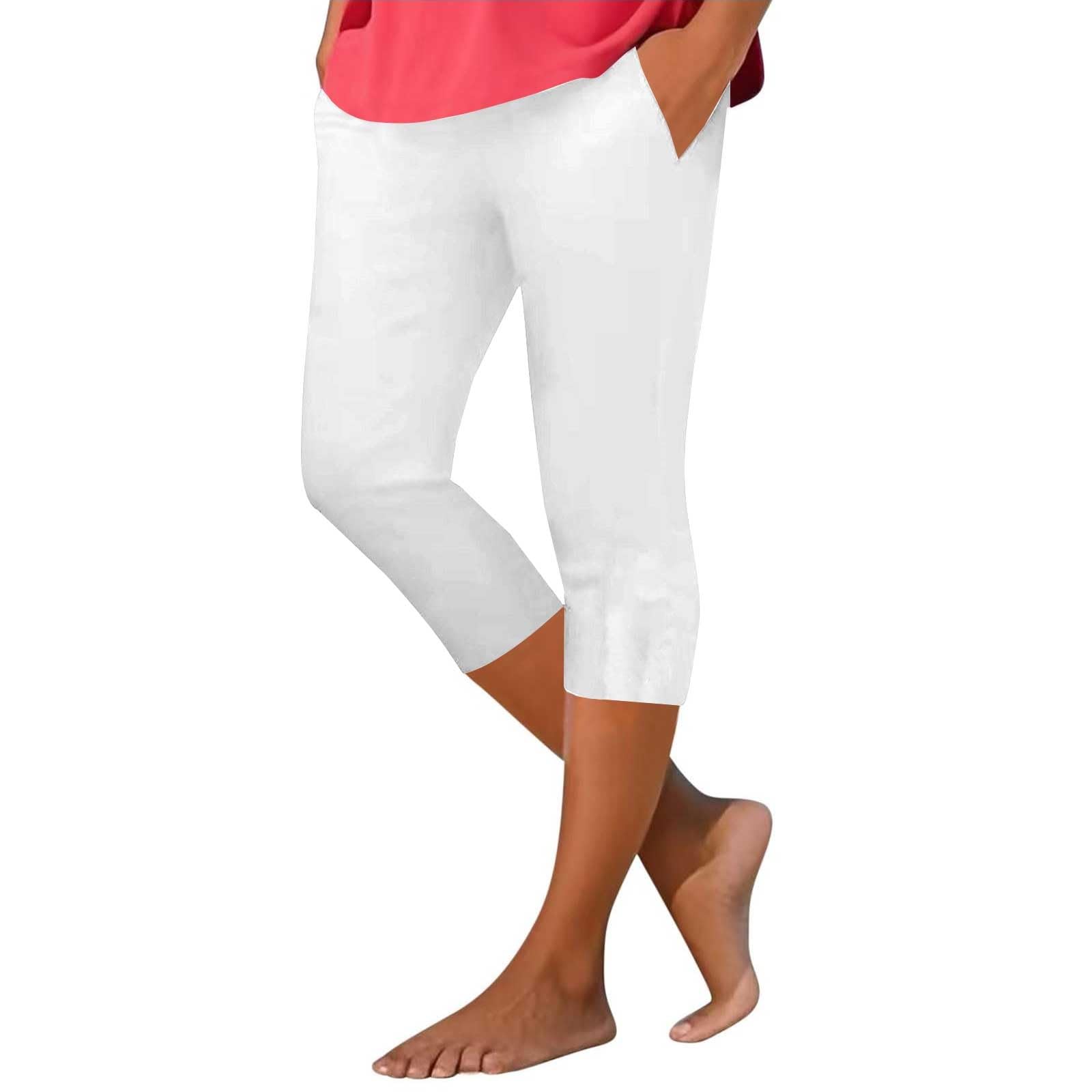 Legging De Sport Femme Taille Haute 3/4 - Évasé, Opaque, Avec Poche Pour Yoga, Fitness, Course