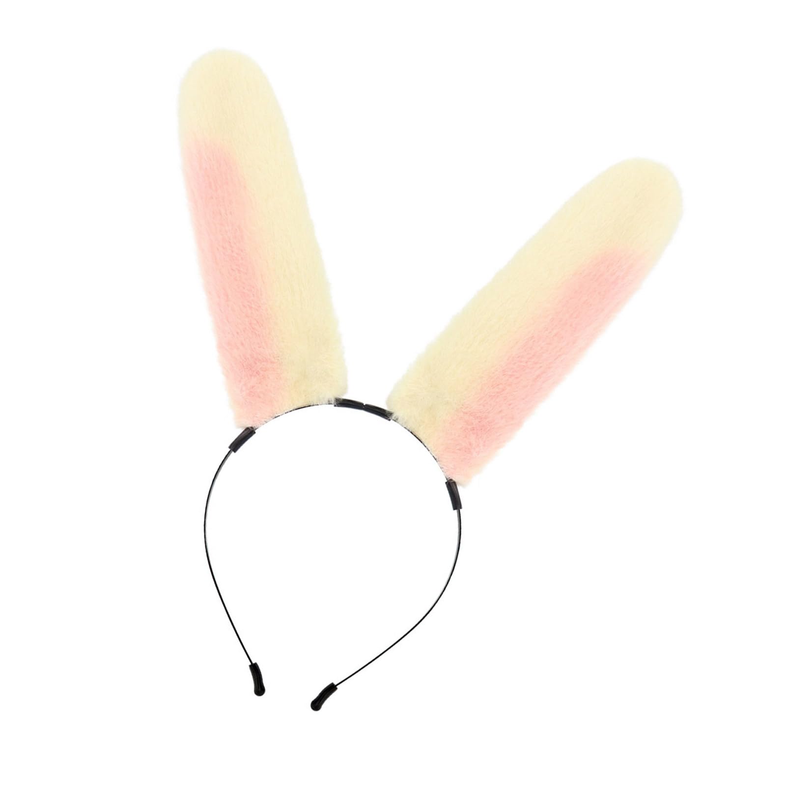 Fentency Rabbits Ears Hairband Photo Props Furry Hair Hoop Headband Party Headpiece Fun Headbands for Music Festival