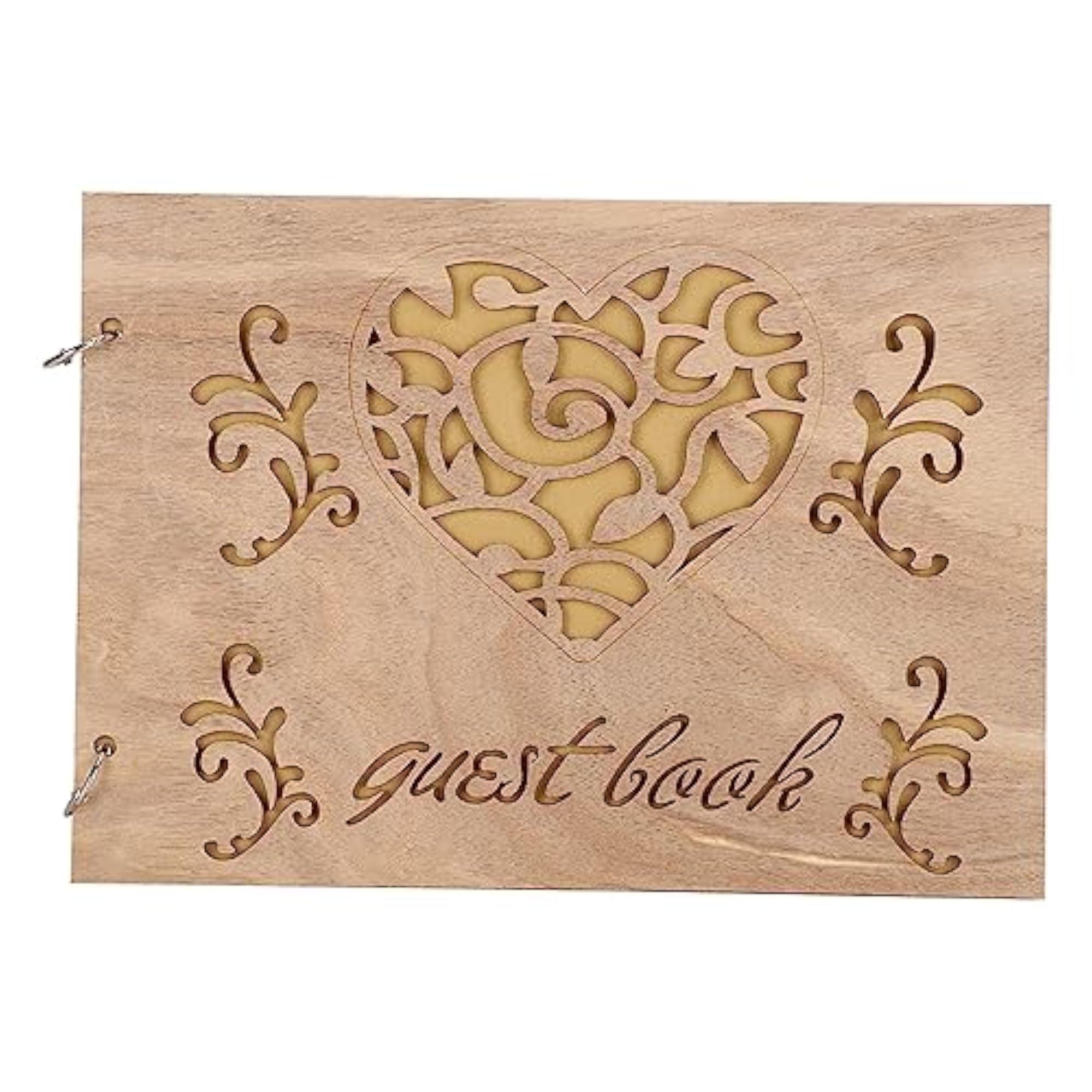 Hand-Made Guestbook for Wedding Decorations