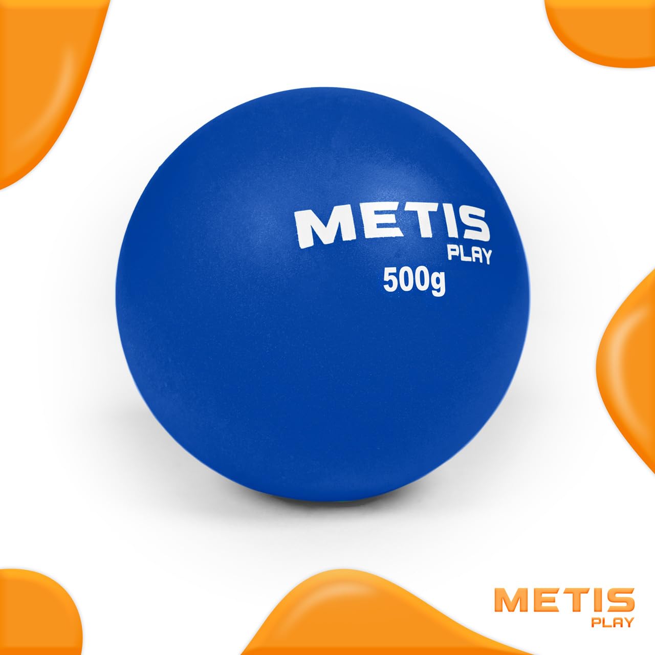 METIS Play Poids de Lancer du Poids Junior Pack de 4 - Équipement d'Athlétisme Intérieur/Extérieur