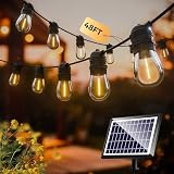 SUNAPEX Solar String Lights Outdoor...