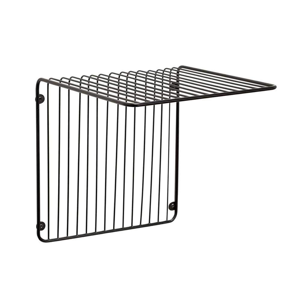 TIANQIHAO Bookshelf, File Rack, Wall-Mounted Grid Metal Rack Magazine Rack Storage Rack Shelf Display Stand Living Room Wall Decoration Magazine Rack