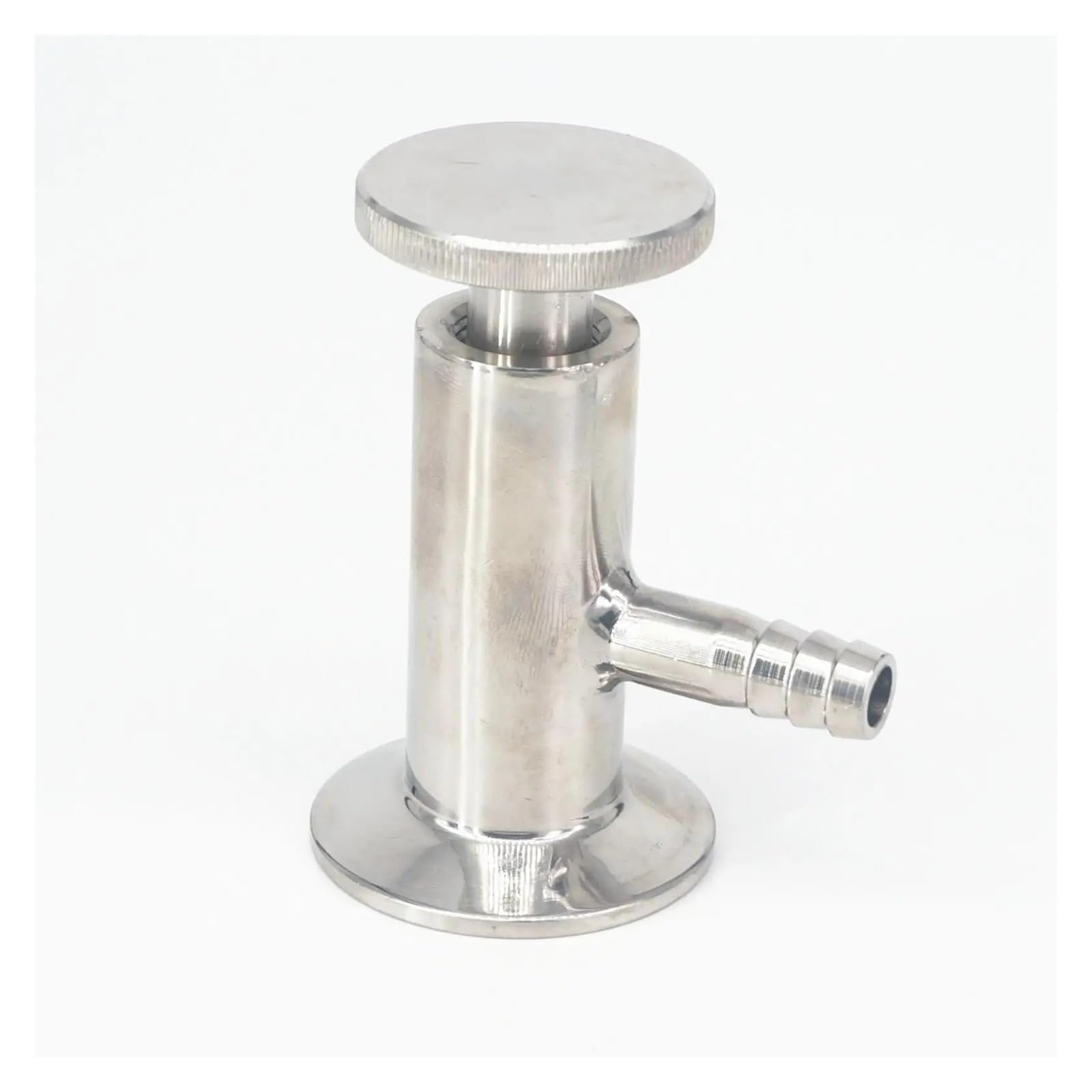 Mqxfczux One Color 10Mm Hose Barbed Tri Clamp 1.5" Ferrule O/D 50.5Mm 304 Stainless Steel Sampling Valve