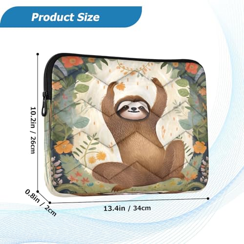 Funda para portátil de 13-14 pulgadas Forest Sloth miniatura 3