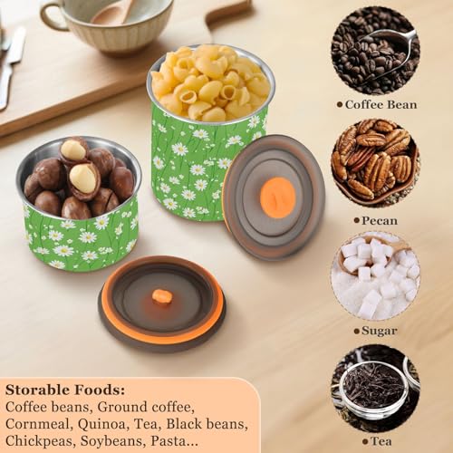 Envase para café de acero inoxidable SyXIOP diseño verde miniatura 6