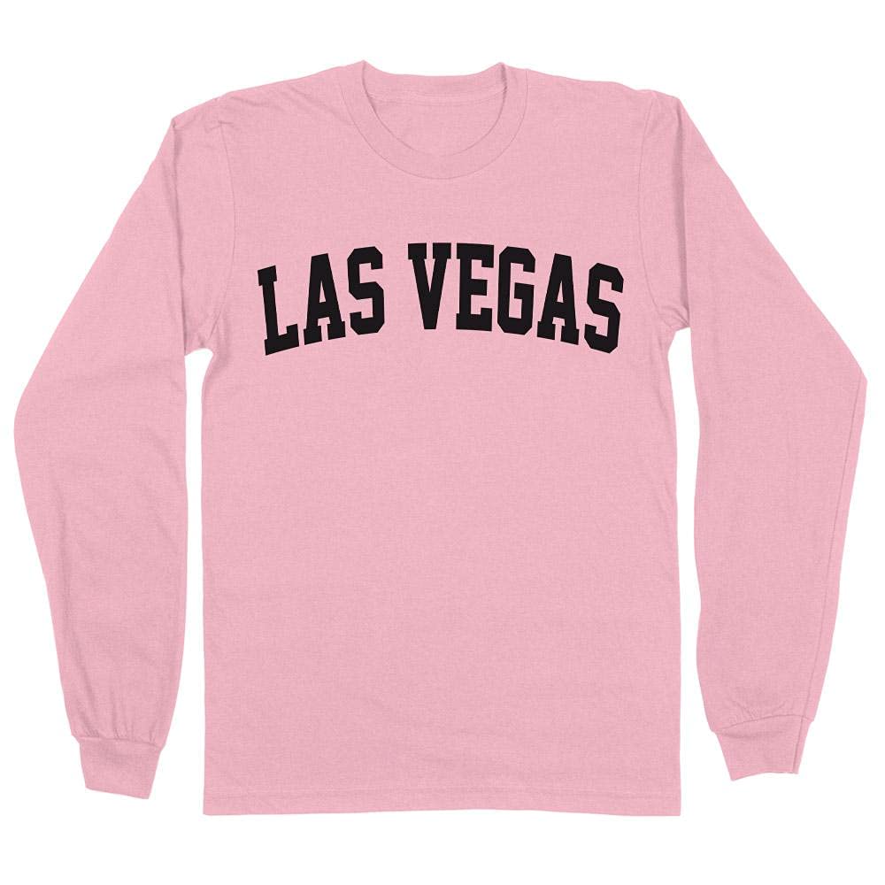 Las Vegas College Style Long Sleeve Shirt Unisex