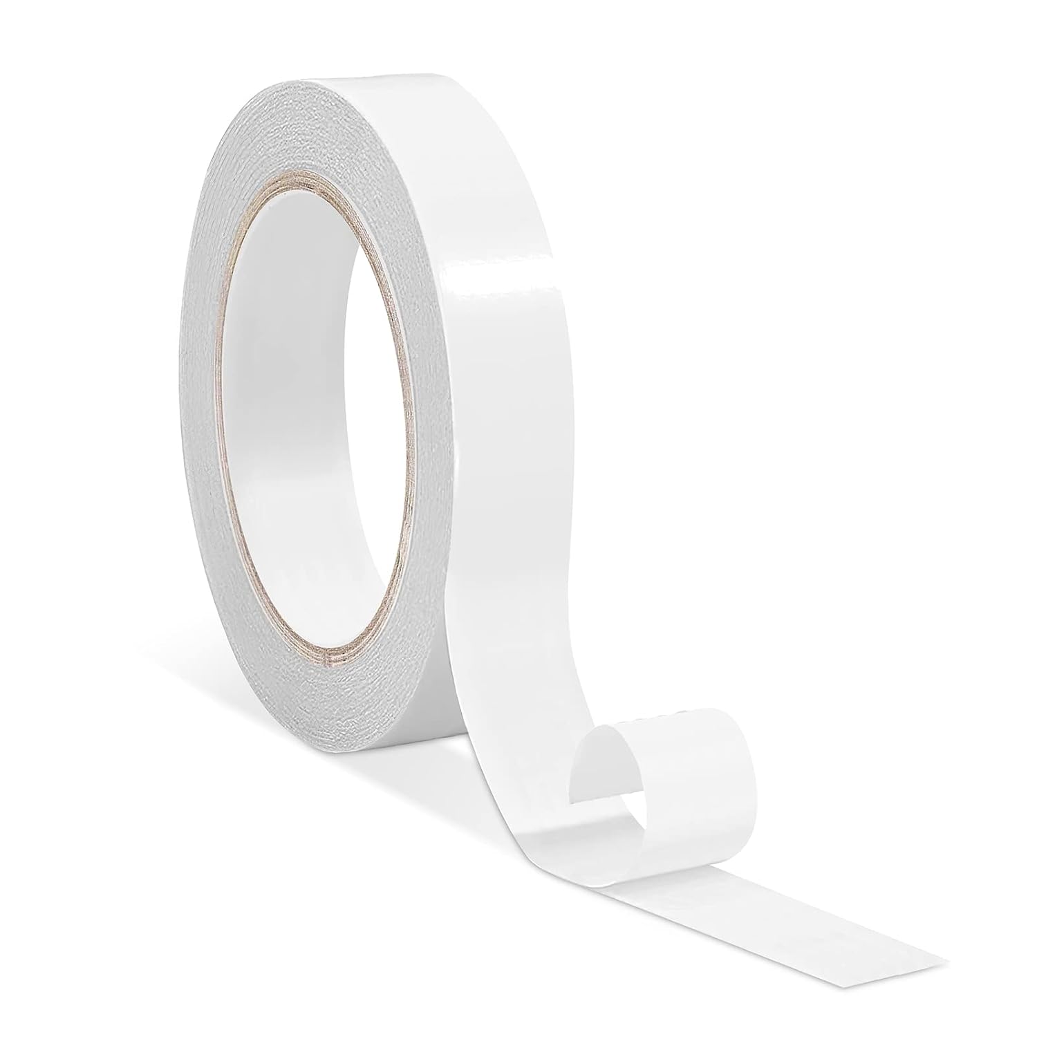 Double Sided Tape,164Ft x 1inch White Sticky Adhesive Craft Tapes, Two