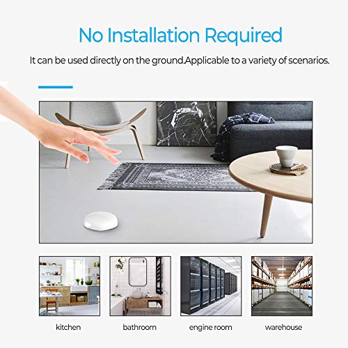 WiFi Sensor de imersão em água sem fio Detector de inundação Tuya Vida em casa inteligente IPX6 APP