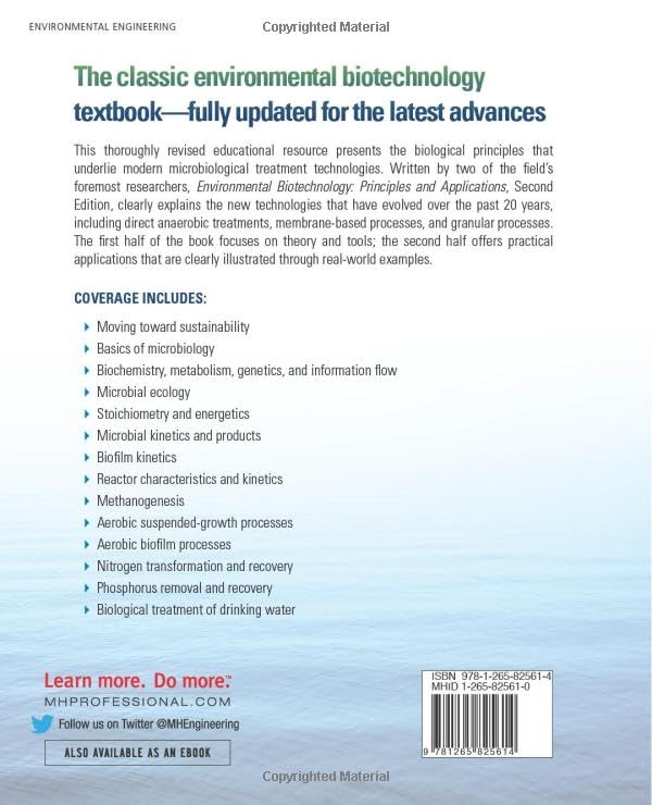 Environmental Biotechnology Principles applications livre science - 3