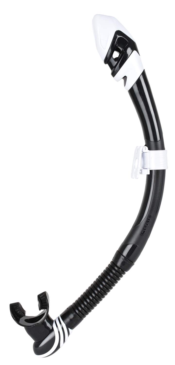 SEAC Vortex Dry Snorkel - Black/White, None