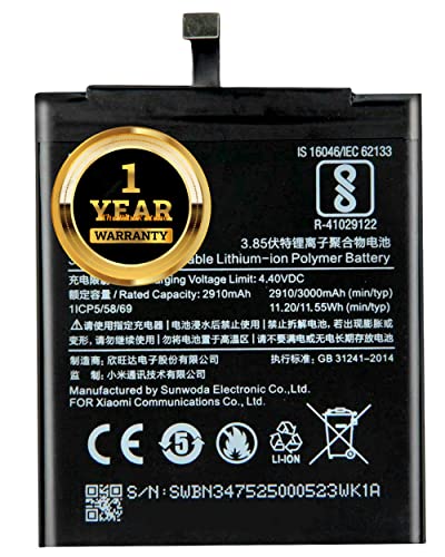 Image of Original BN34 Battery Compatible with Redmi 5A (MCG3B, MCI3B)