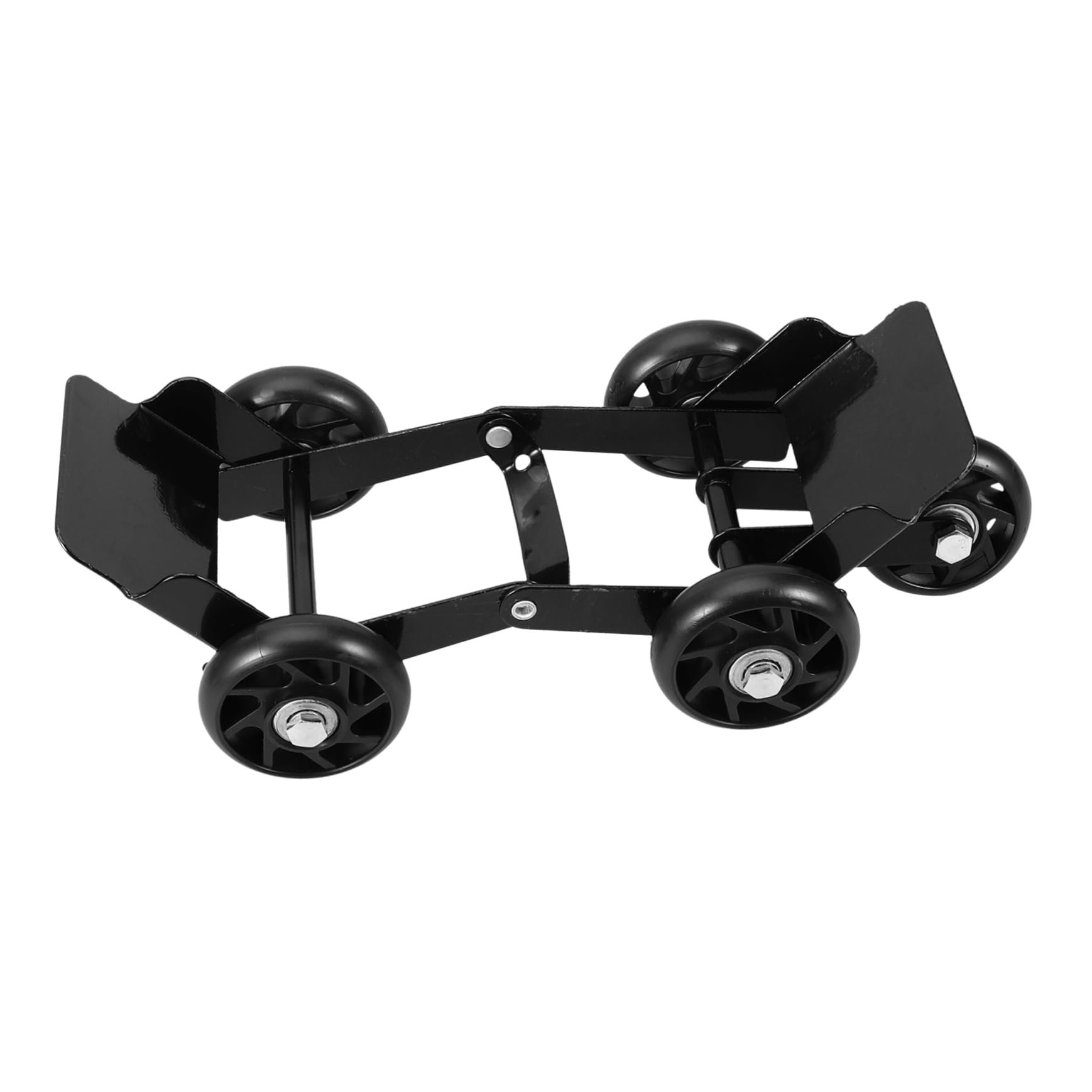 Reifenroller für Motorrad und Dreirad, Metall Kunststoff, Schwarz