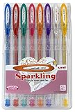 PACK Rotulador Uni Ball Signo Sparkling 8 uds