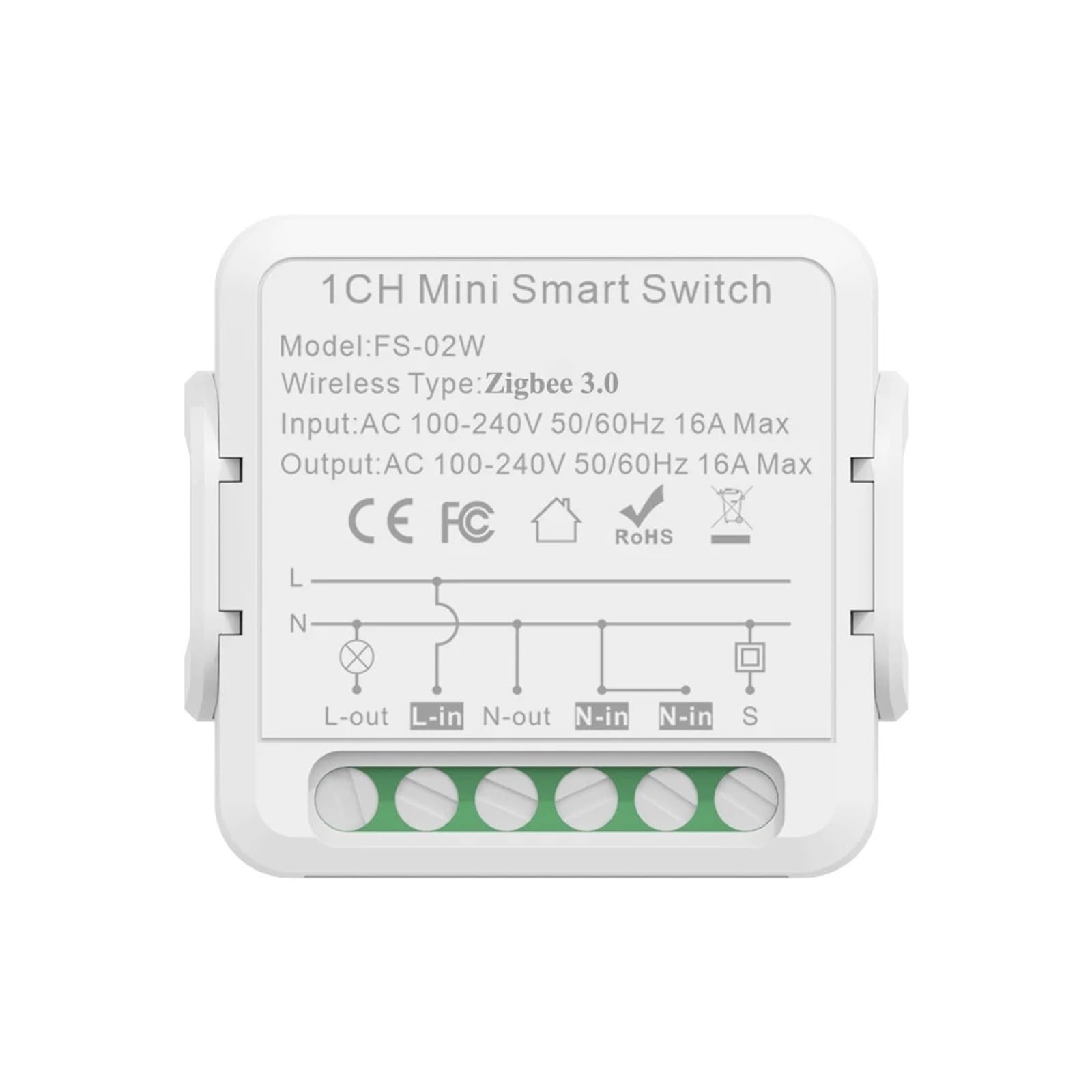 Interrupteur intelligent ZigBee pour piloter les lumières du salon à distance