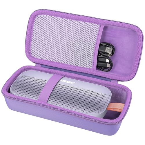 Image of co2CREA Hard Travel Case for Bose SoundLink Flex 2 /1 Speaker, Purple
