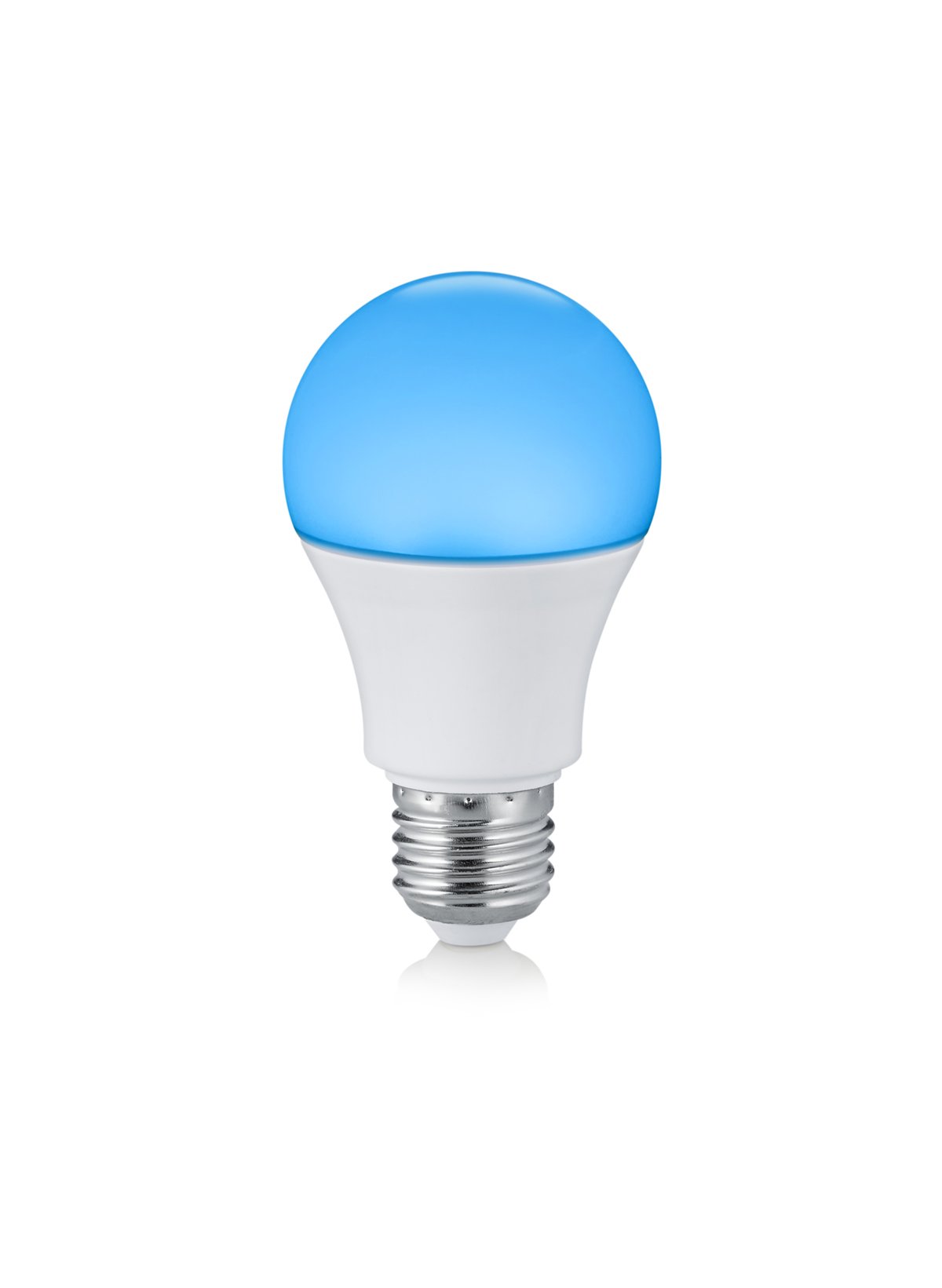 TRIO R961-69 - Bombilla cambia de color E27 LED, 7,5 W, 470 lm, 3000K plástico blanco, IP20