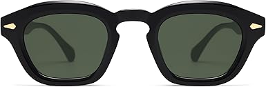 Small Retro Square Sunglasses for Women Mens Rectangle Sunnies AP3680